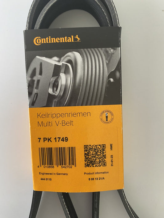 1 x 7PK1749 Drive Belt 1638698,1812162,1458919,119205985R,7PK1753,7PK 1750