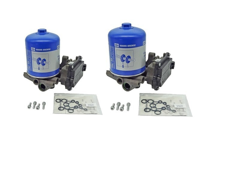2 x Knorr Bremse Air Dryer Processing Unit - 1973216,1884298,ELA1000,K075169N50
