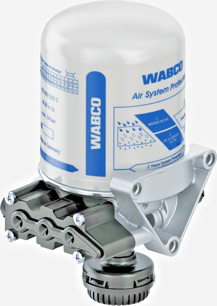 1 x Electrically Controlled WABCO Air Dryer 4324251010, 20873849,20700794