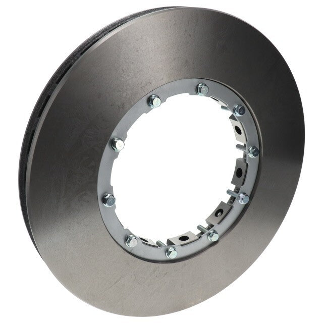 KLTEEXP0162 Ventilated Brake Disc with Fitting Kit suits DAF  1387439, 1640560