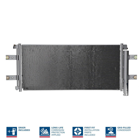 1 x Air Conditioning Condenser NISSENS 941254 for Mercedes Actros 9615000054