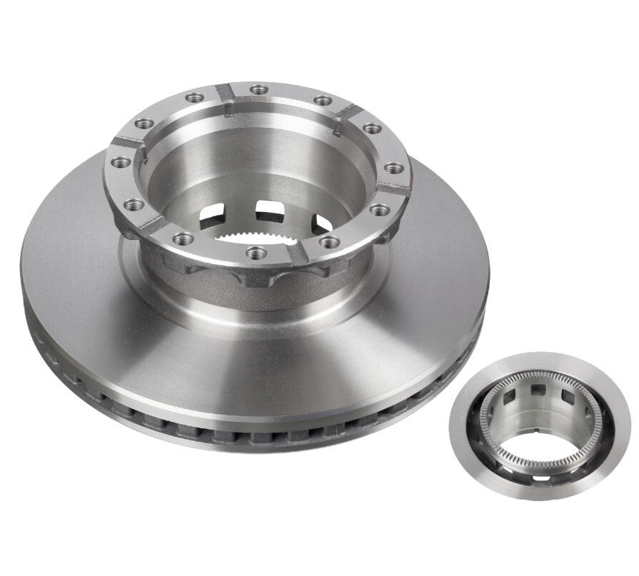 2PCS/PAIR of EBS Brake Disc 28.25.1001 fits Iveco Stralis Rear/ Front (LH/RH)