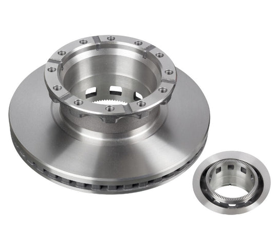 2PCS/PAIR of EBS Brake Disc 28.25.1001 fits Iveco Stralis Rear/ Front (LH/RH)