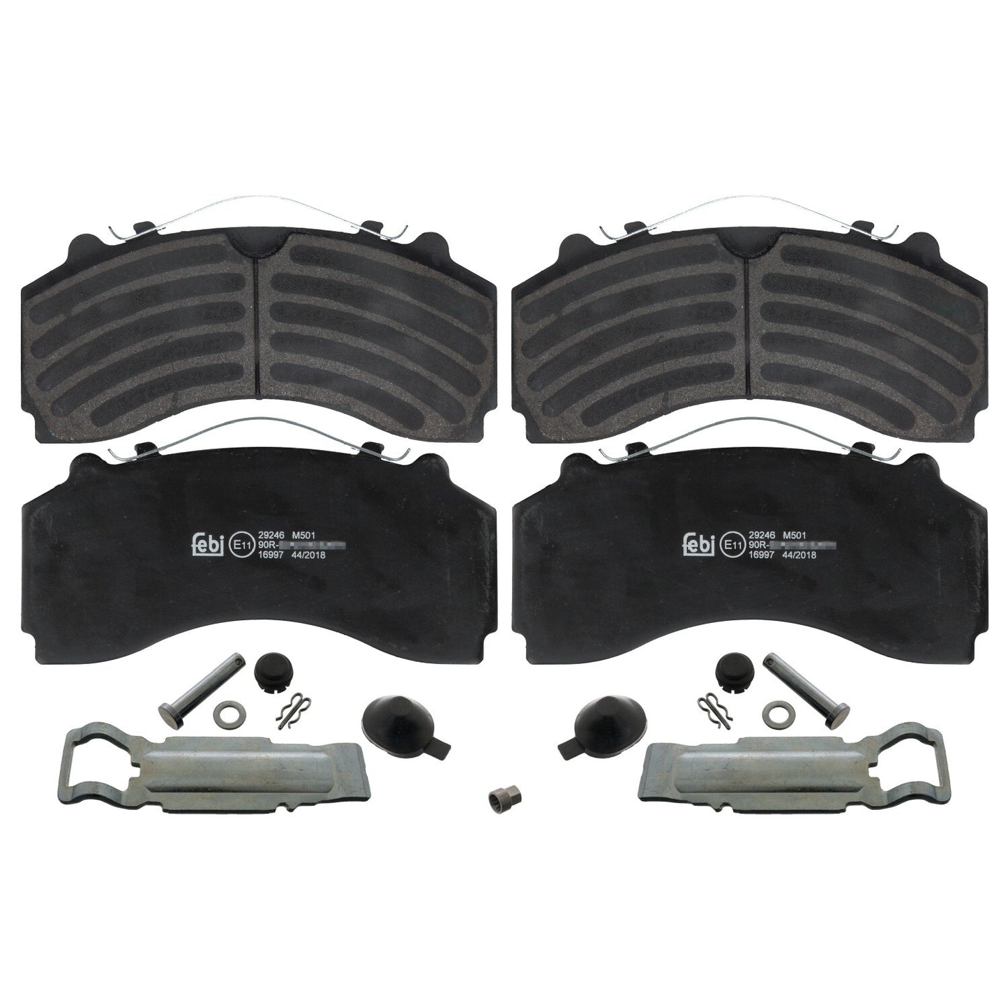 CV Brake Pads 16997 Febi A0064201420 0064201420 A0064205220 0064205220 29246 New